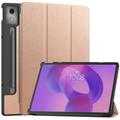Funda Smart Folio Tri-Fold Series para Lenovo Idea Tab Pro - Oro rosa