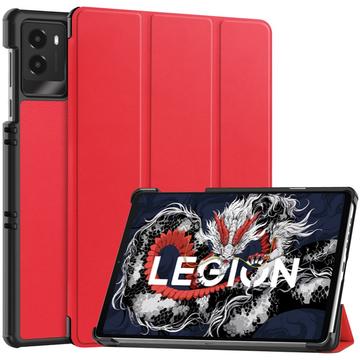 Funda Inteligente de Tres Pliegues para Lenovo Legion Y700 (2025) - Rojo