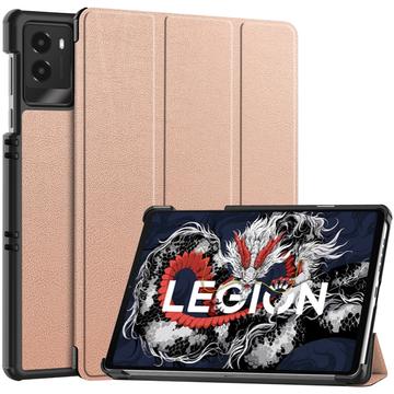 Funda Inteligente de Tres Pliegues para Lenovo Legion Y700 (2025) - Rosa Dorado