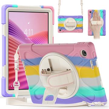Funda con Correa de Mano Heavy Duty 360 para Lenovo Tab - Colores Vivos