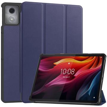 Funda Inteligente de Tres Pliegues para Lenovo Tab K11 Plus - Azul