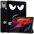 Funda Inteligente de Tres Pliegues para Lenovo Tab K11 Plus - No me toques