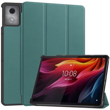 Funda Inteligente de Tres Pliegues para Lenovo Tab K11 Plus - Verde