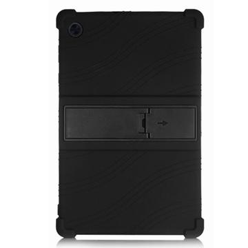 Funda de silicona con soporte para Lenovo Tab M10 Gen 3 - Negro
