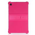 Funda de silicona con soporte para Lenovo Tab M10 Gen 3 - Rosa Fuerte