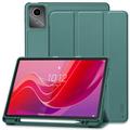 Funda tipo folio triple Tech-Protect SmartCase Pen para Lenovo Tab M11 - Verde