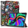 Funda Inteligente de Tres Pliegues para Lenovo Tab M11 - Grafito