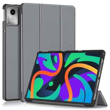 Funda Inteligente de Tres Pliegues para Lenovo Tab M11 - Gris