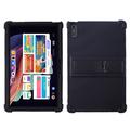 Funda de silicona con soporte para Lenovo Tab P11 Gen 2 - Negro