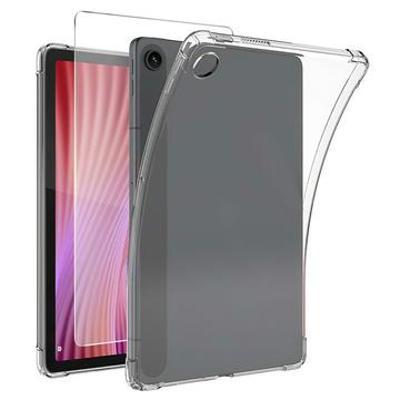 Funda de TPU & Protector de Pantalla Saii 2-en-1 para Lenovo Tab