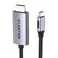 Lention CU707 Cable USB-C a HDMI 2.0 4K60Hz/1Gbps - 3m - Gris