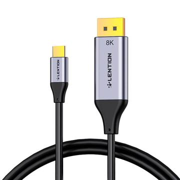 Lention CU808D Cable USB-C a DisplayPort 8K60Hz - 1,7m