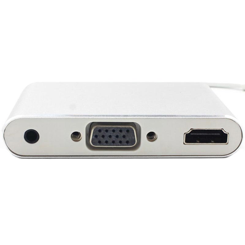 Lightning / HDMI, VGA, Audio, MicroUSB Adaptador - iPhone, iPad