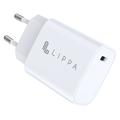 Lippa 20W USB-C PD Cargador de pared - Blanco