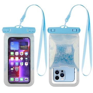 Liquid Glitter Funda estanca universal IPX8 - 7.2" - Azul