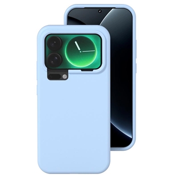 Funda de silicona líquida Xiaomi 17 - Azul niebla