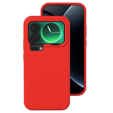 Funda de silicona líquida Xiaomi 17 - Roja