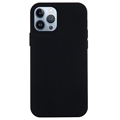 Funda de Silicona Líquida para iPhone 14 Pro - Negro