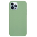 Funda de Silicona Líquida para iPhone 14 Pro - Verde