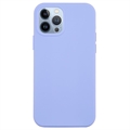 Funda de Silicona Líquida para iPhone 14 Pro - Violeta Claro