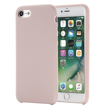 Funda de Silicona Líquida para iPhone 7/8/SE (2020)/SE (2022) - Rosa