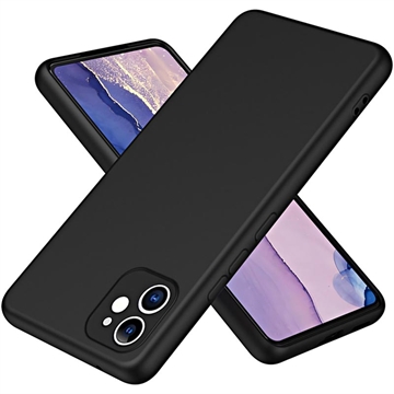 Funda de Silicona Liquid para iPhone 11 - Negro