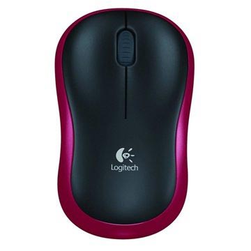 Ratón Inalámbrico Logitech M185 - Rojo