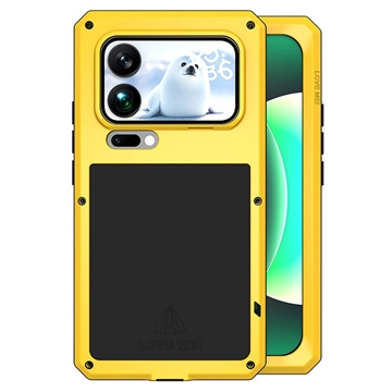 Funda híbrida Xiaomi 17 Pro Max Love Mei Powerful