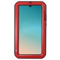 Funda Híbrida Love Mei Powerful para Huawei P30 Pro - Rojo