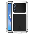 Funda Híbrida Love Mei Powerful para Samsung Galaxy A34 5G - Plateado