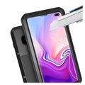 Funda Híbrida Love Mei Powerful para Samsung Galaxy S10+ - Negro