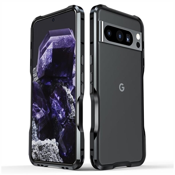 Luphie Bumper de Metal para Google Pixel 8 Pro - Negro