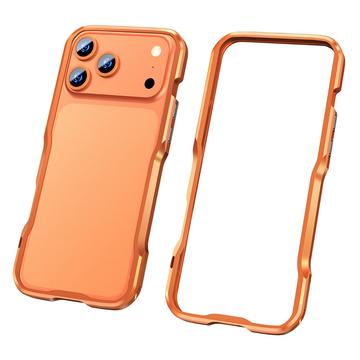 Bumper de Metal Luphie Safe Lock para iPhone 17 Pro - Naranja