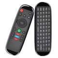 Ratón inalámbrico Air Fly M6 con teclado para Smart TV, TV Box - Negro