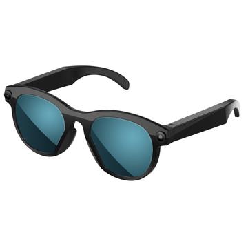 M88 Elegante Gafas inteligentes AI con cámara de 2MP y asistente de voz - Negro