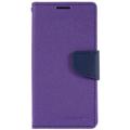 Funda Mercury Goospery Fancy Diary para Samsung Galaxy S23 5G - Púrpura