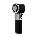 MF119 Ventilador de mano de 100 velocidades con cable USB-C retráctil - Negro