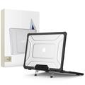Funda Tech-Protect SmartShell Pro para MacBook Air 13" 2023/2025 - Negra / Transparente