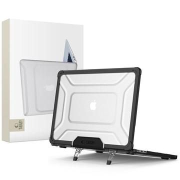 Funda Tech-Protect SmartShell Pro para MacBook Air 13" 2023/2025 - Negra / Transparente