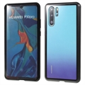 Carcasa Magnética con Cristal Templado para Huawei P30 Pro - Negra