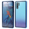 Carcasa Magnética con Cristal Templado para Huawei P30 Pro - Azul