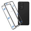 Carcasa Magnética con Cristal Templado para OnePlus 7T - Negro