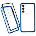 Carcasa Magnética con Cristal Templado para Samsung Galaxy S23+ 5G - Azul