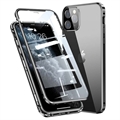 Carcasa Magnética con Cristal Templado para iPhone 11 Pro - Negra