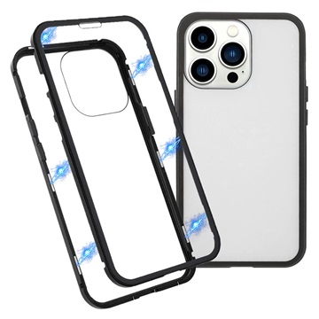 Carcasa Magnética con Cristal Templado para OnePlus 7T - Negro