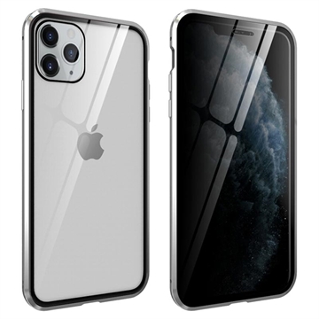 Carcasa Magnética con Cristal Templado para iPhone 11 Pro - Privacidad