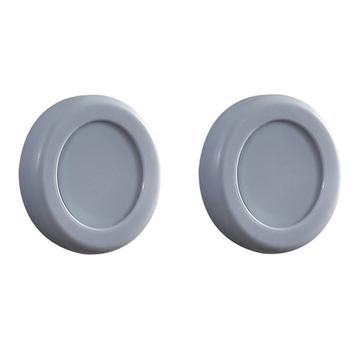 Soporte magnético para mando a distancia o enchufe - 2 uds. - Gris