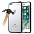 iPhone 6/6S Magnetic Case with Tempered Glass Back - Black