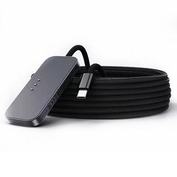 Cargador magnético inalámbrico 18W - iPad Air 13 2025/2024/Pro 12.9 2022/2021/2020/2018 - Negro