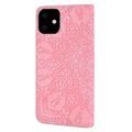 Funda estilo Cartera para iPhone 11 - Serie Mandala - Rosa